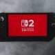 The nintendo switch 2 with a red screen.