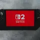 The nintendo switch 2 with a red screen